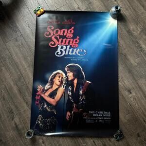 Rare 2025 Song Sung Blue Kate Hudson Hugh Jackman D/S Movie Promo Poster